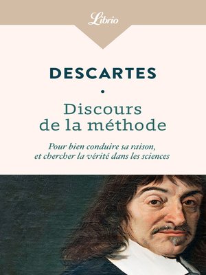 cover image of Discours de la méthode
